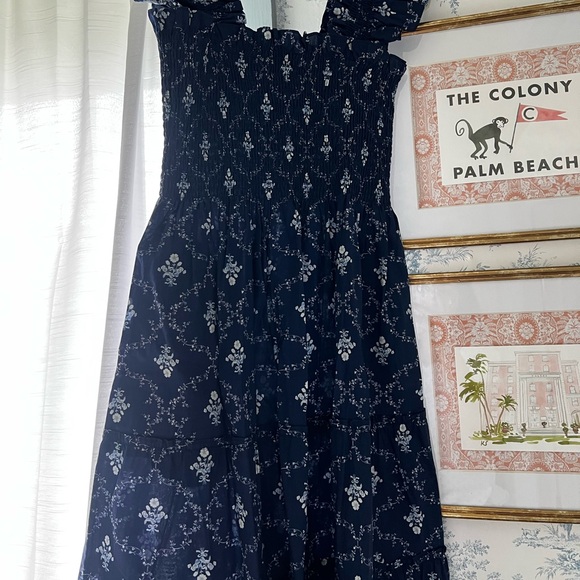Hill House Dresses & Skirts - Hill House Home Navy Trellis Ellie